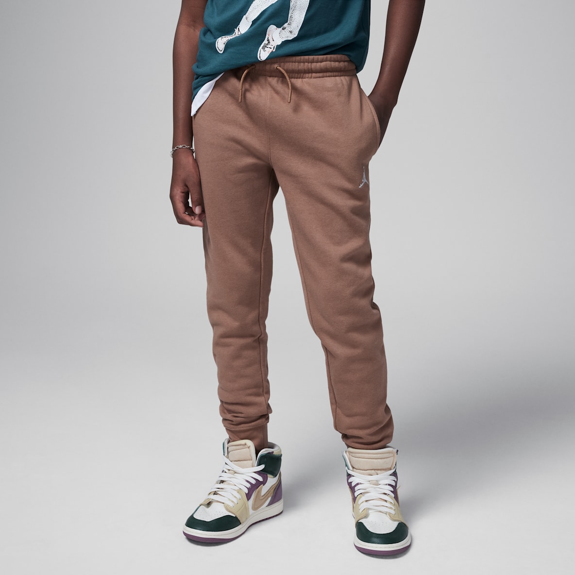 Jordan MJ Brooklyn Fleece Essentials Jordan MJ Brooklyn Fleece Essentials Big Kids' Pants