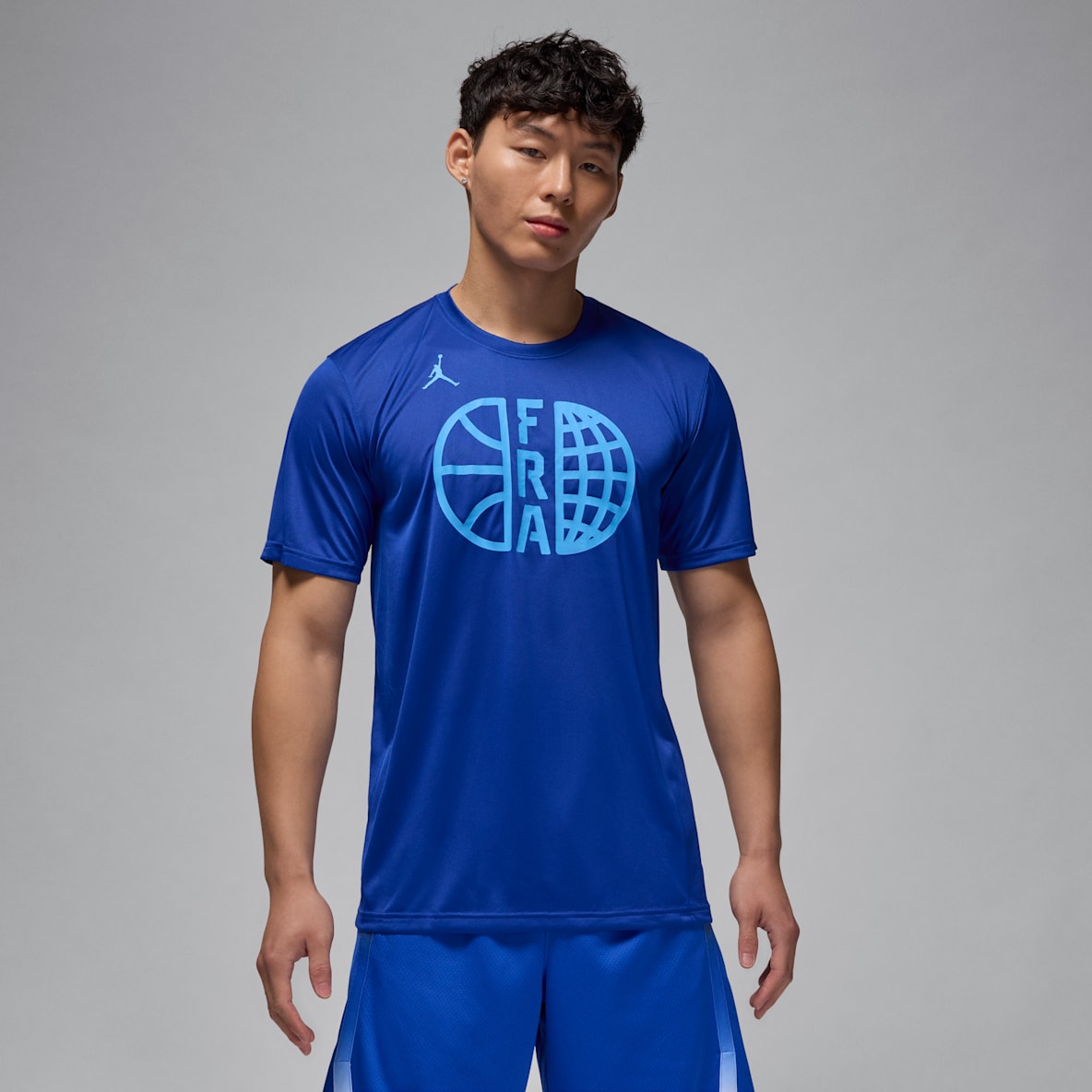 Frankreich Practice Frankreich Practice Jordan Basketball-T-Shirt (Herren)