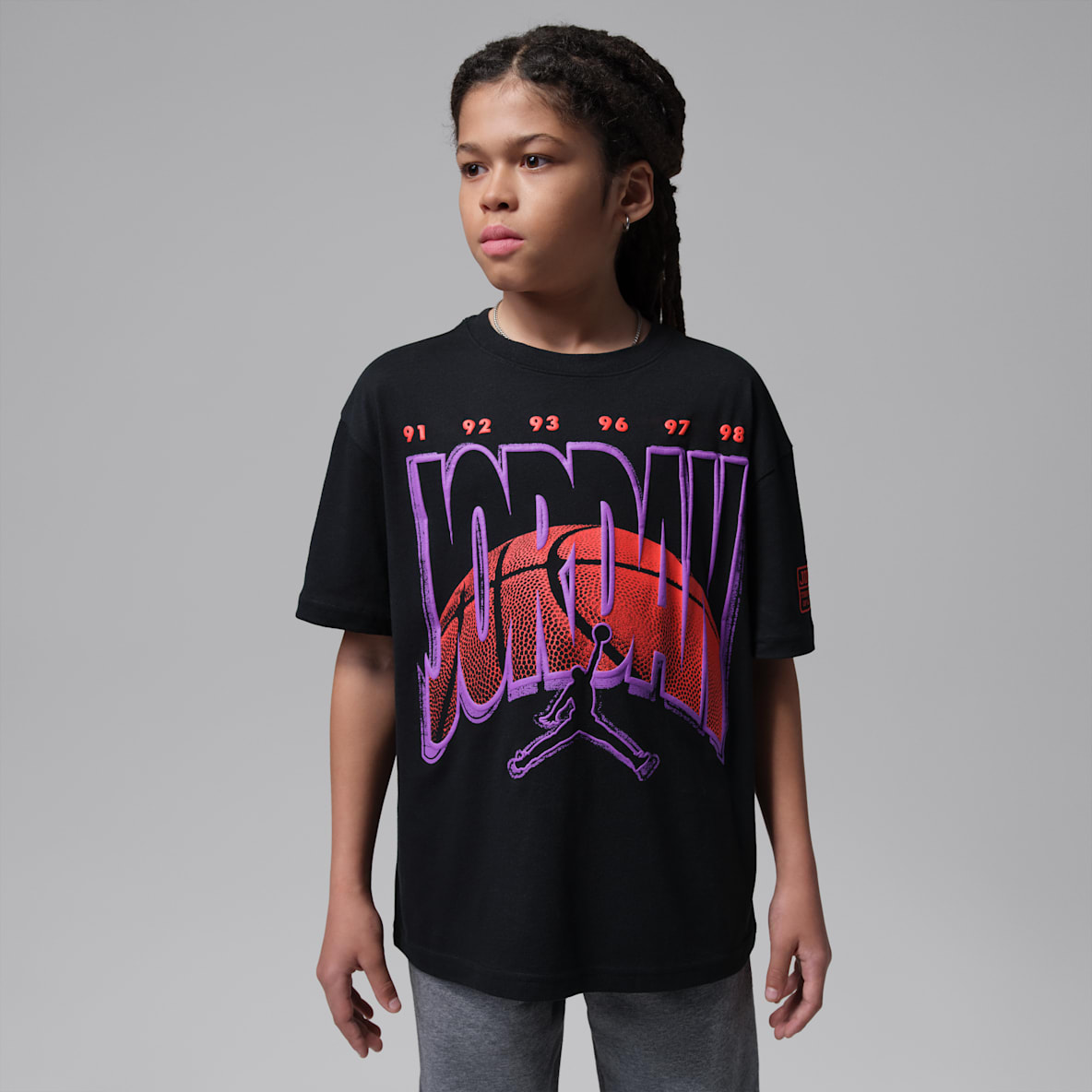 Jordan Big Kids' Ball World T-Shirt