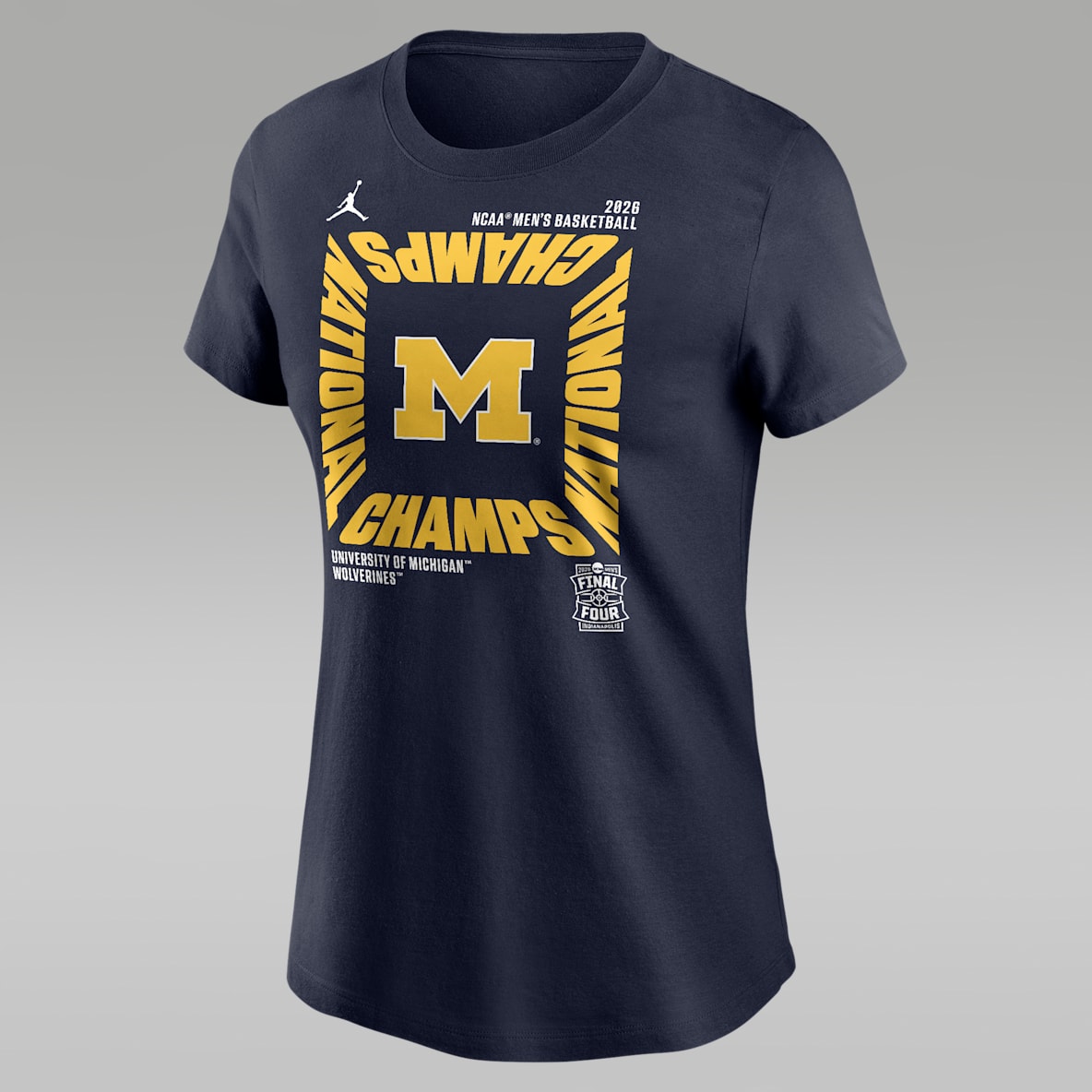 Michigan (Men's) Women's Jordan College T-Shirt
