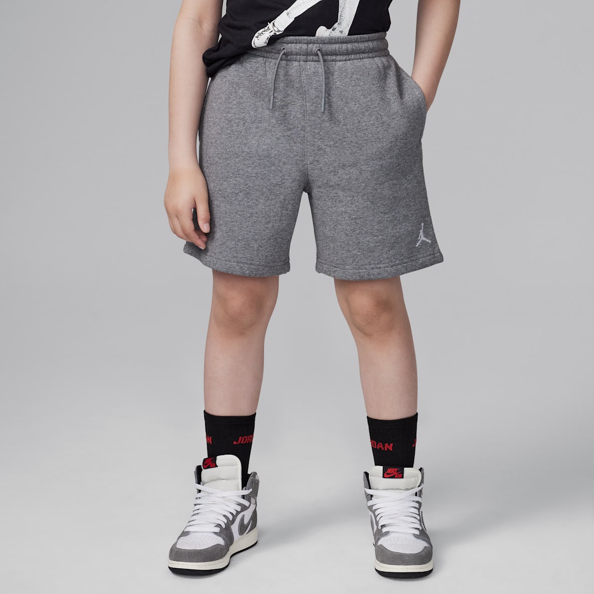 Jordan MJ Brooklyn Fleece Essentials Jordan MJ Brooklyn Fleece Essentials Big Kids' Shorts