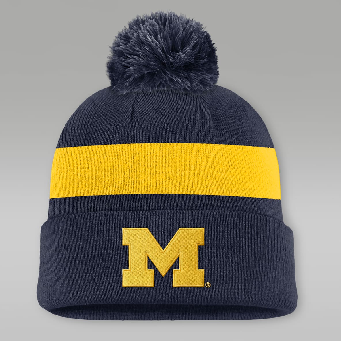 Michigan Peak Men's Jordan Brand College Cuffed Beanie