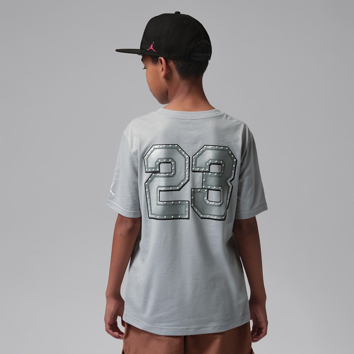 Air Jordan 5 Playera de aviador retro para niños talla grande