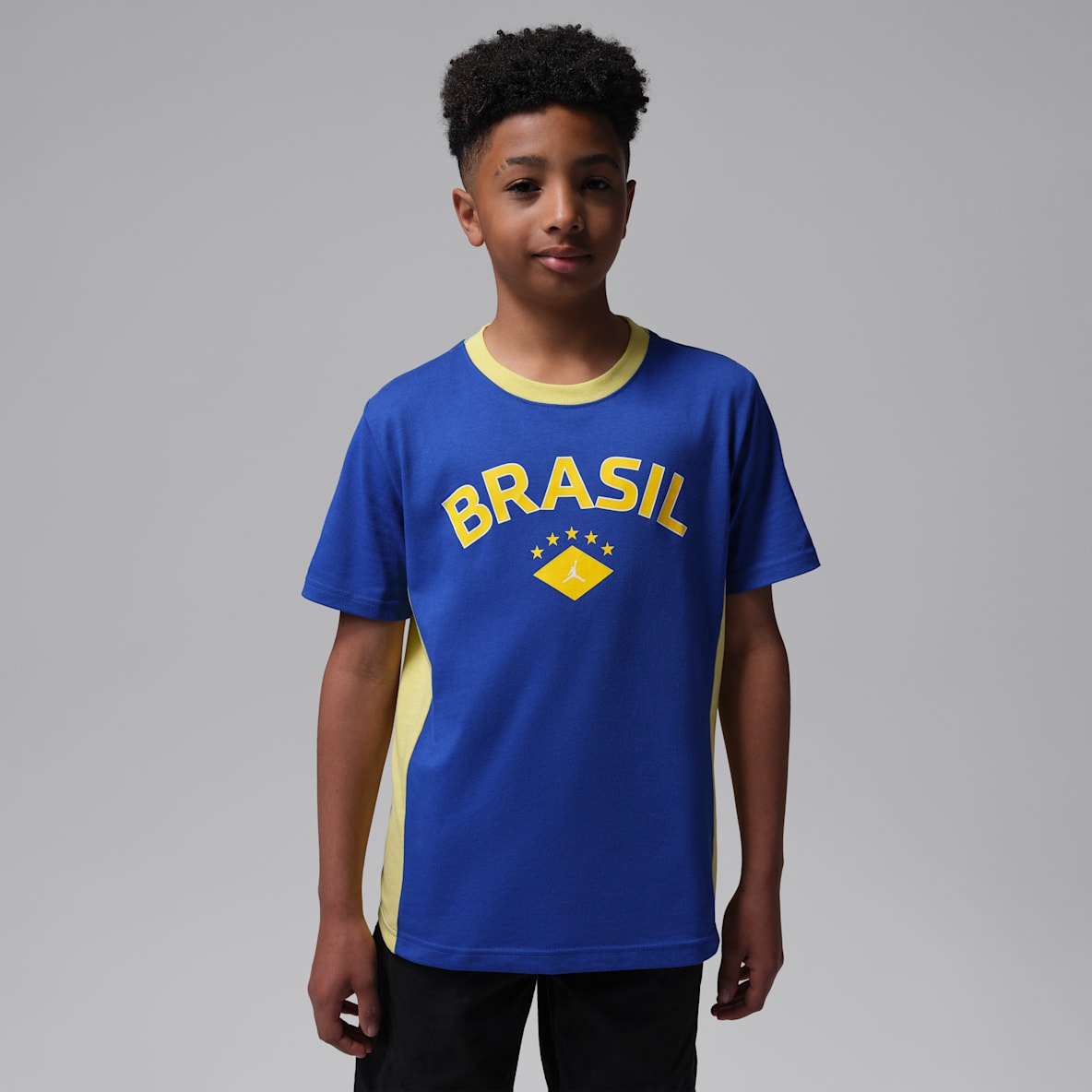 Jordan T-shirt med tryck Brasilien för ungdom