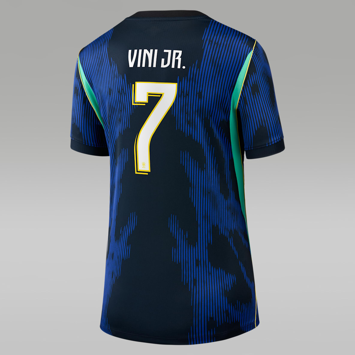 Vinícius Júnior Brazil National Team 2026 Stadium Away Women's Nike Dri-FIT Soccer Jersey
