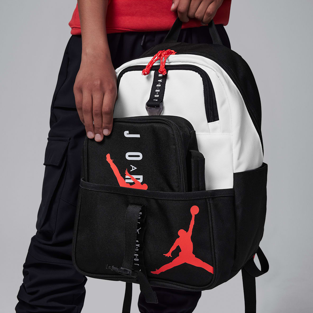 Air Jordan Lunch Backpack Air Jordan Lunch Backpack Big Kids' Backpack (18L) and Lunch Bag (3L)