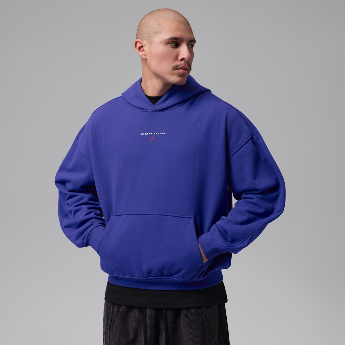 Jordan Flight Fleece Men's Oversized Pullover Hoodie