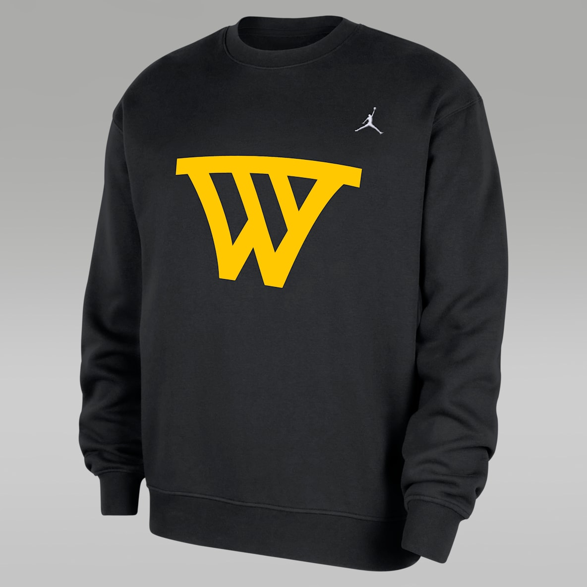 Golden State Warriors Statement Essentials Golden State Warriors Statement Essentials Men's Jordan NBA Fleece Crew-Neck Sweatshirt