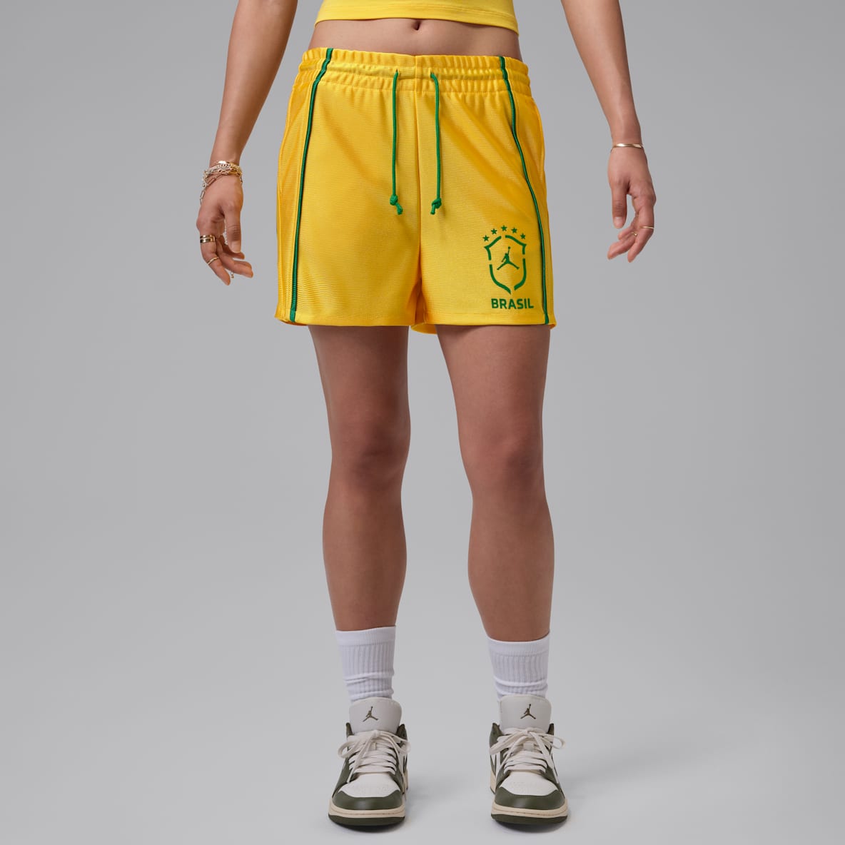 ジョーダン ブルックリン ウィメンズ ニット ブラジル ショートパンツ