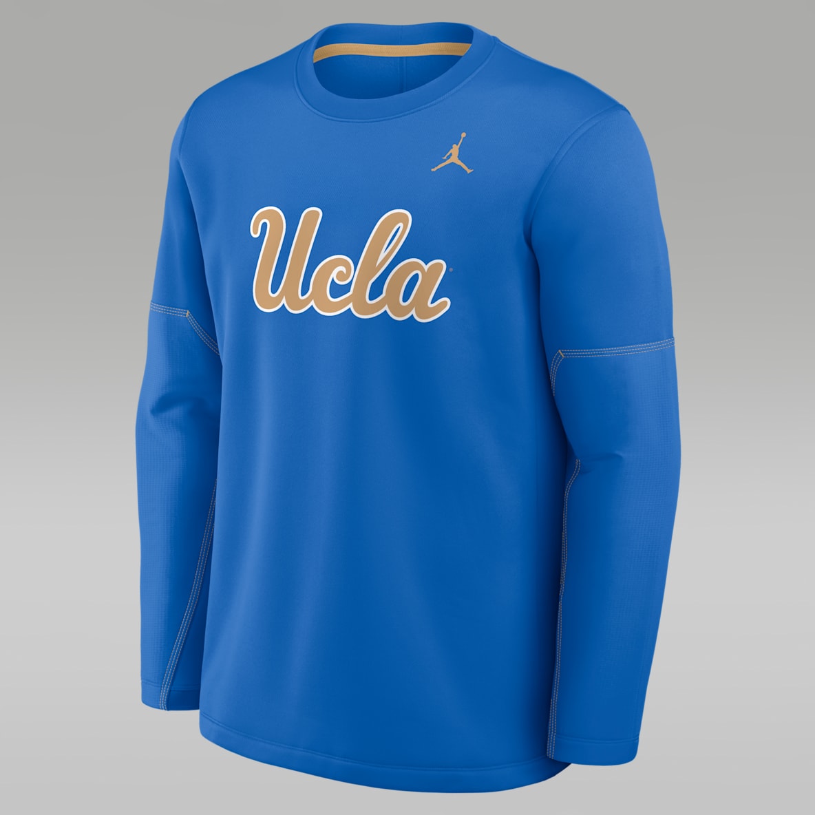UCLA Sideline Coaches Men's Jordan Brand Therma-FIT College Long-Sleeve T-Shirt