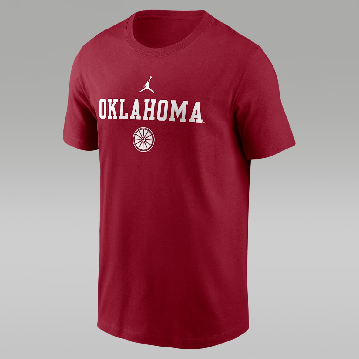 Oklahoma 2-Hit Stacked Oklahoma 2-Hit Stacked Men's Jordan Brand College T-Shirt