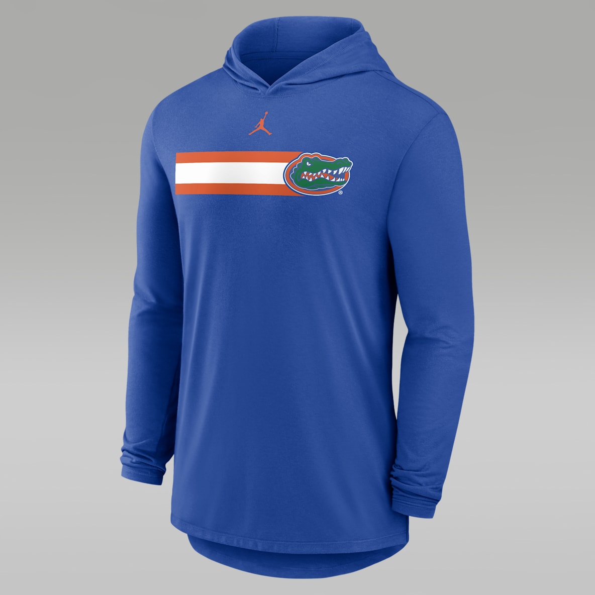 Florida Primetime Pattern Men's Jordan Brand Dri-FIT College Long-Sleeve Hooded T-Shirt
