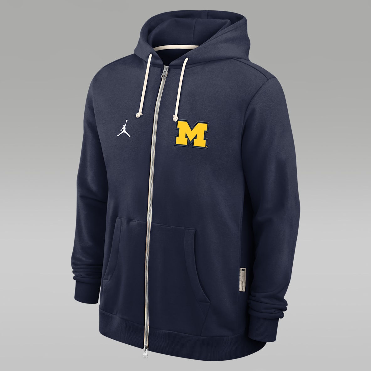 Michigan Sideline Michigan Sideline Men's Jordan Brand Dri-FIT College Full-Zip Hoodie