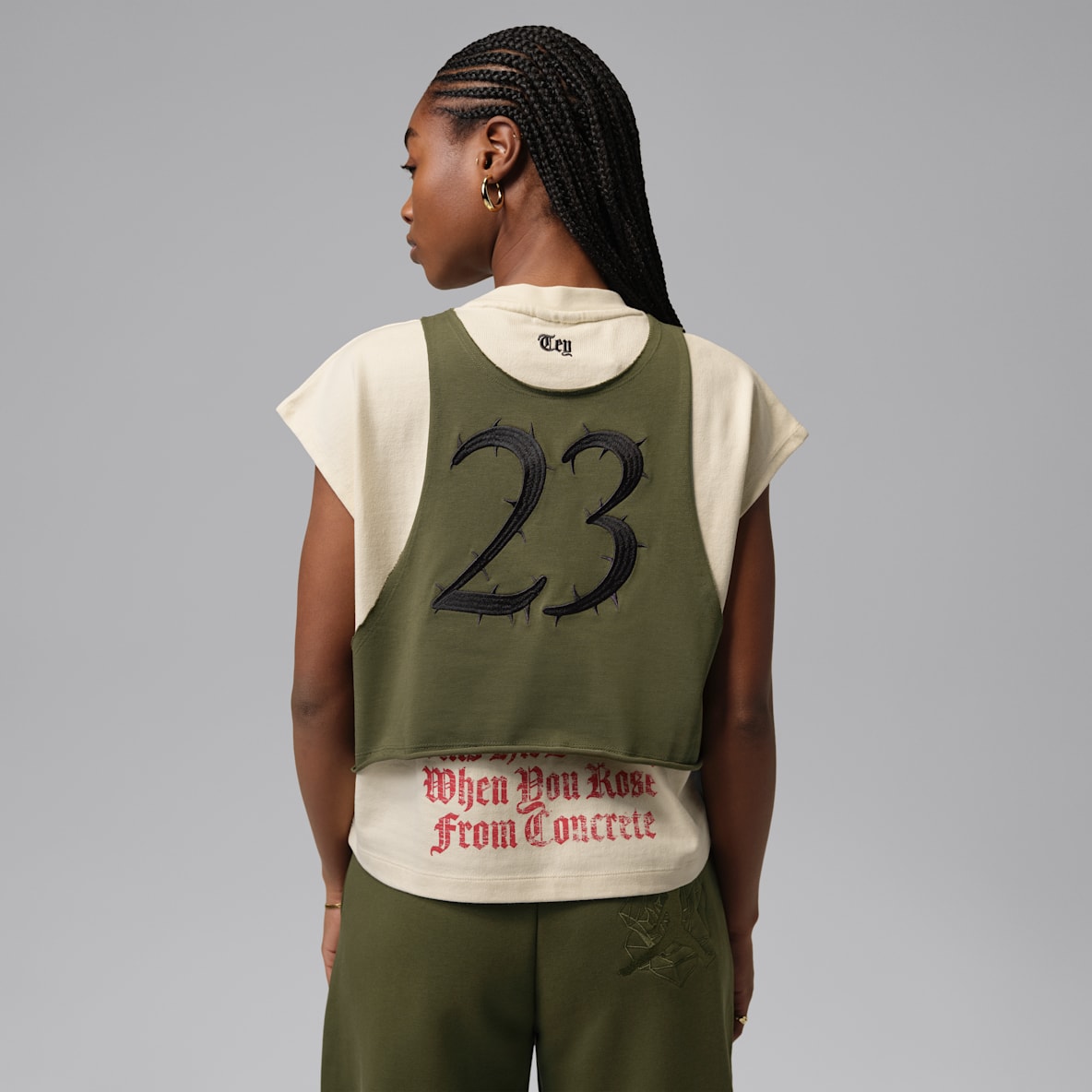 Jordan x Teyana Taylor Short-Sleeve Tee