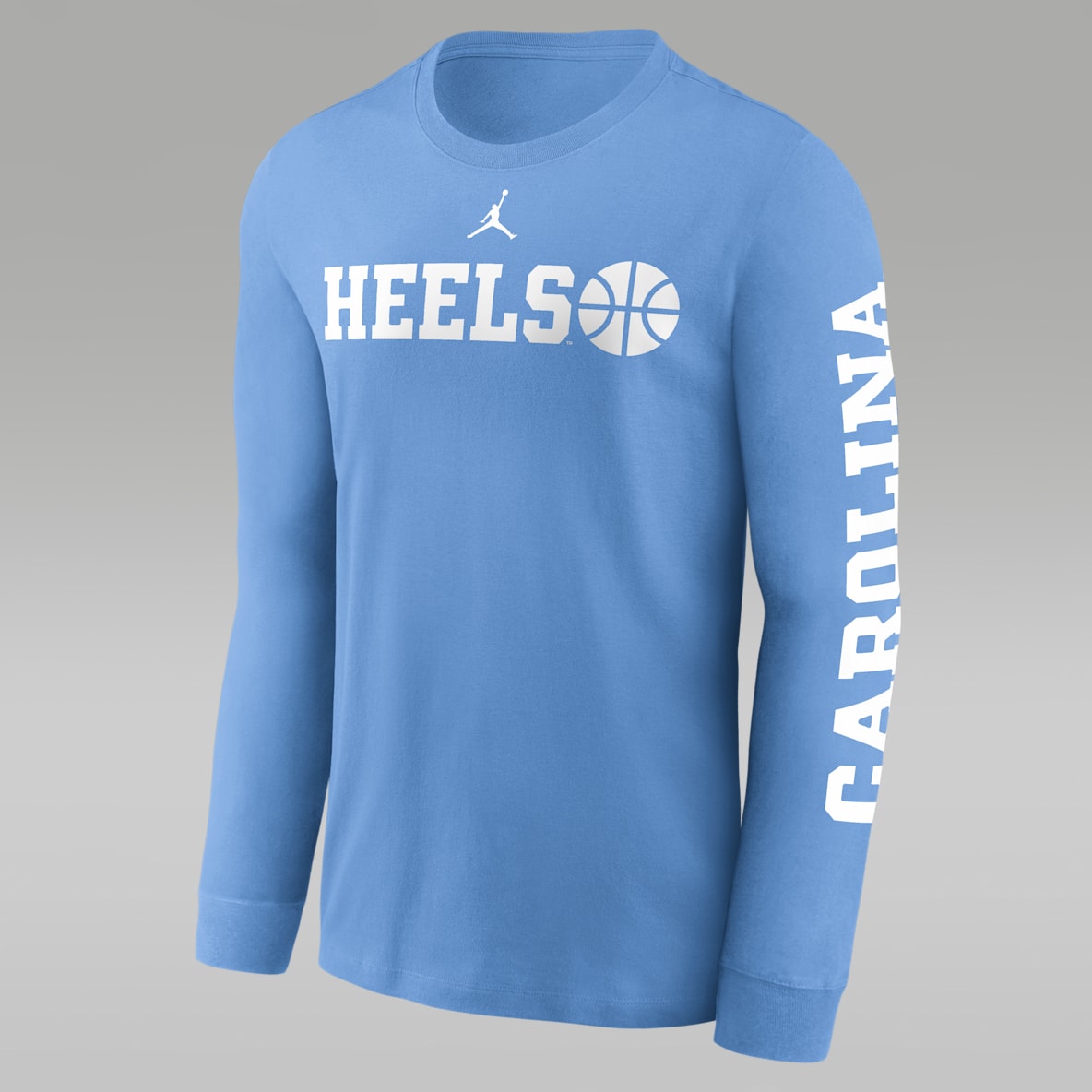 North Carolina Tar Heels Basketball Icon North Carolina Tar Heels Basketball Icon Men's Jordan College Long-Sleeve T-Shirt