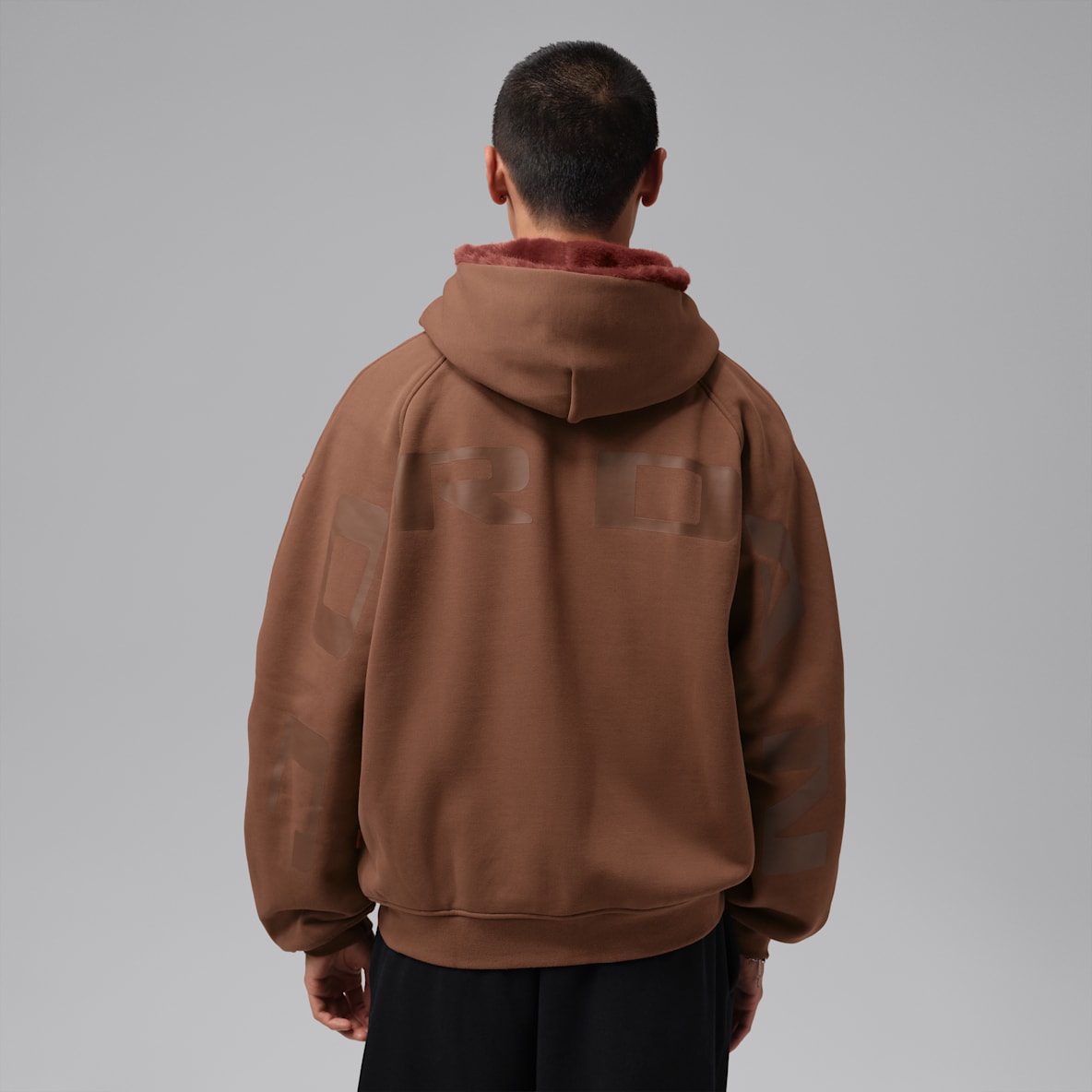 Jordan Flight Men's Faux Fur Full-Zip Hoodie