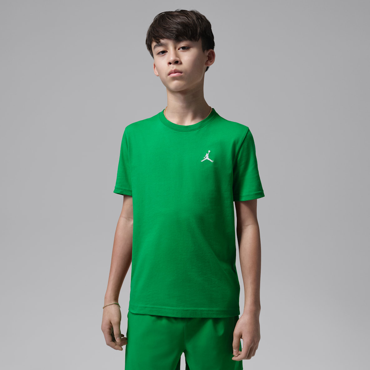 Jordan Big Kids' Jumpman Air Embroidered T-Shirt