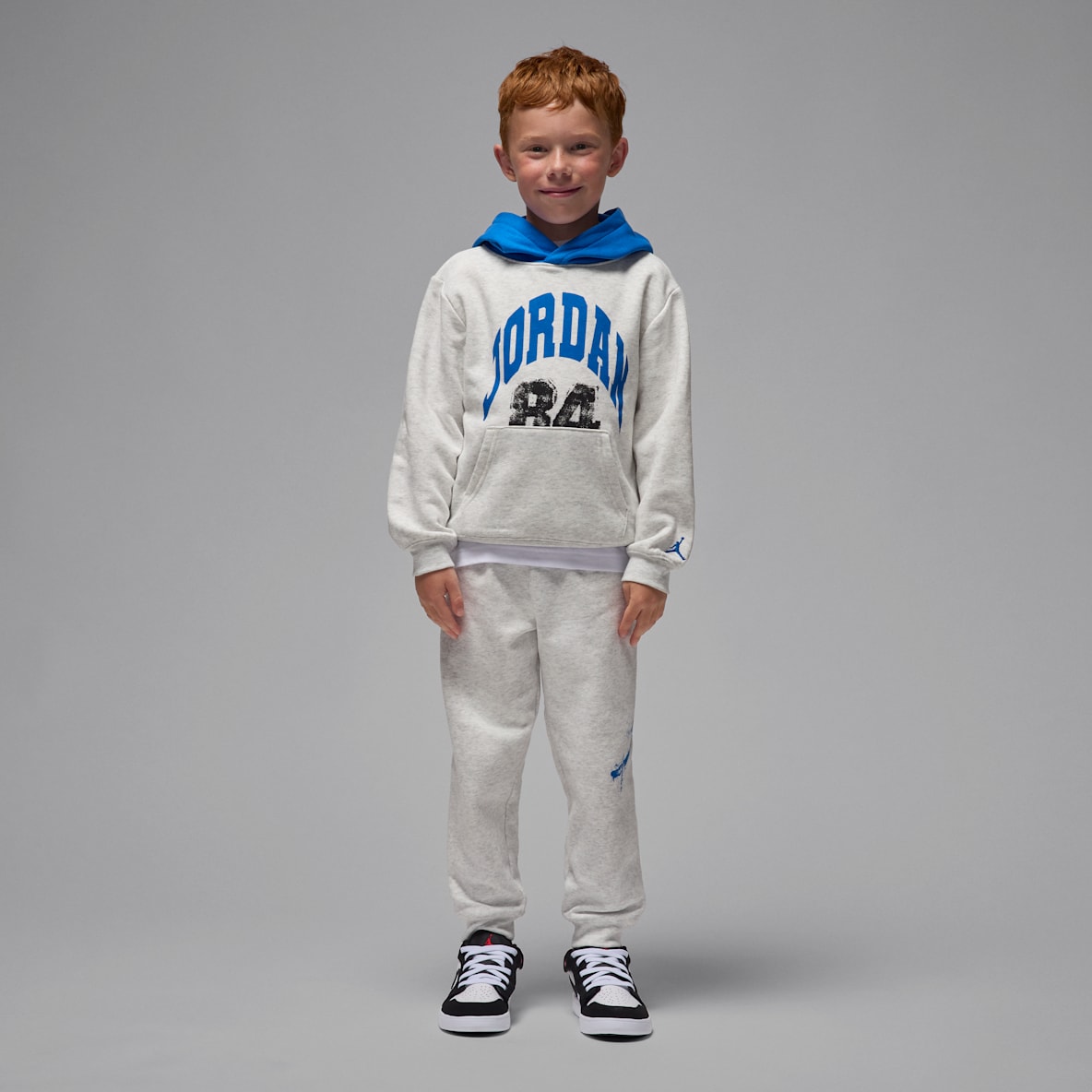 Jordan MVP Jordan MVP Conjunto de dos piezas Jumpman con sudadera con capucha de tejido Fleece - Niño/a pequeño/a