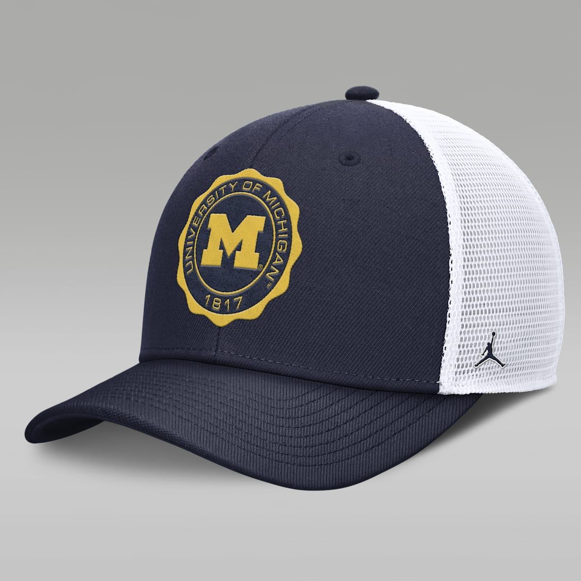 Michigan Rise Michigan Rise Men's Jordan Brand Dri-FIT College Trucker Adjustable Hat
