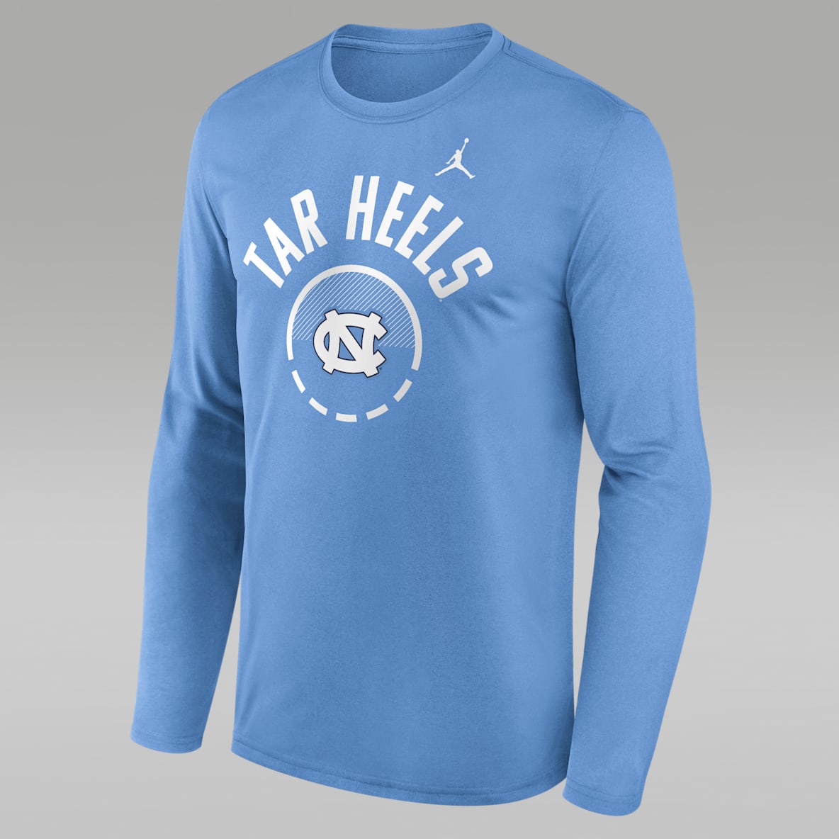 North Carolina Courtside Men's Jordan Brand Dri-FIT College Long-Sleeve T-Shirt