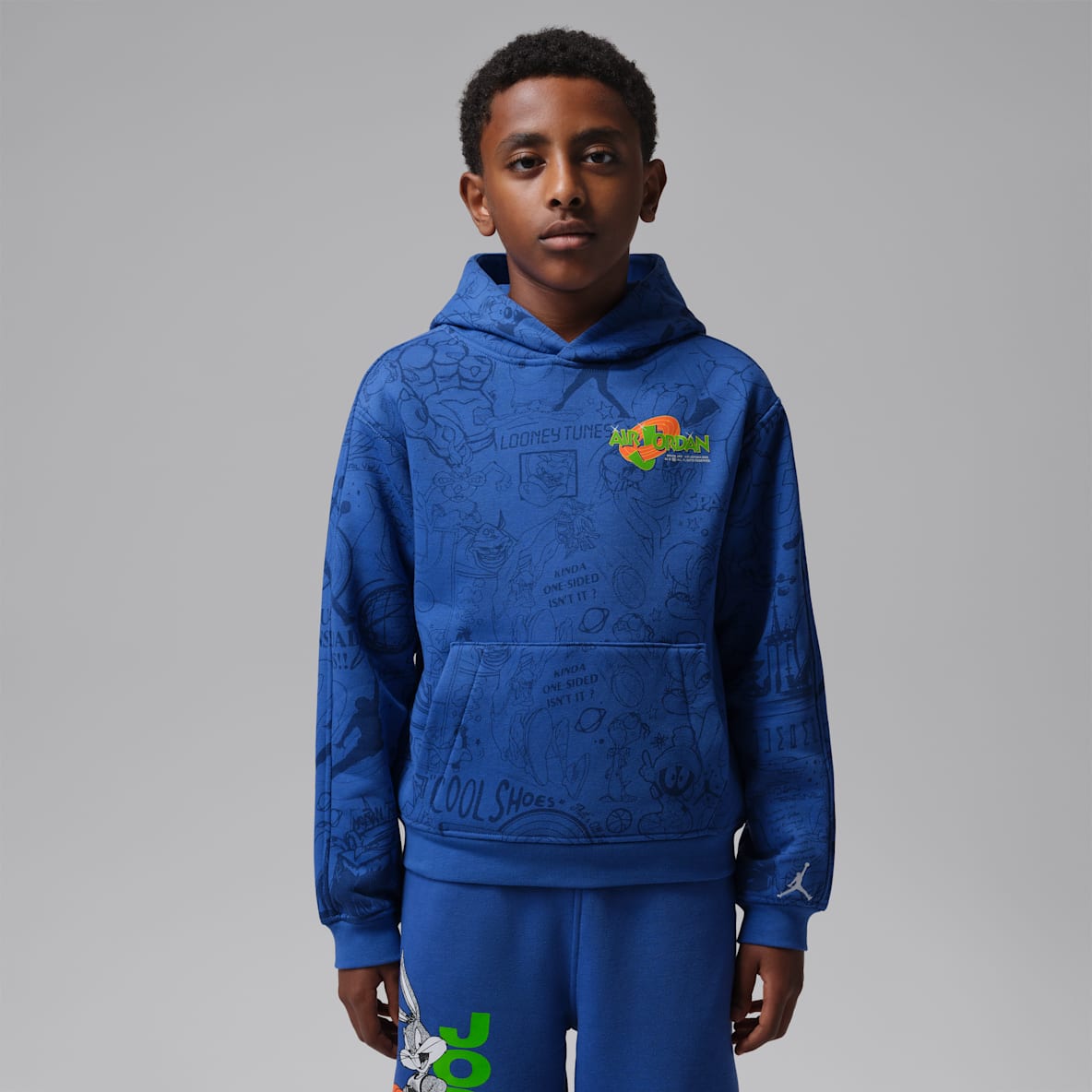 Jordan Big Kids' Space Jam Printed Pullover Hoodie