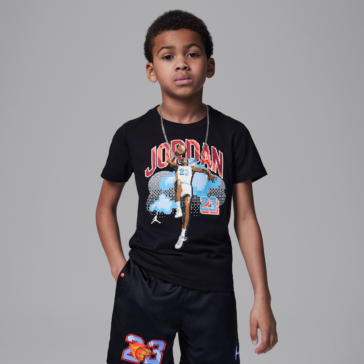 Jordan Customized Air Jordan Customized Air Playera Digi para niños talla pequeña
