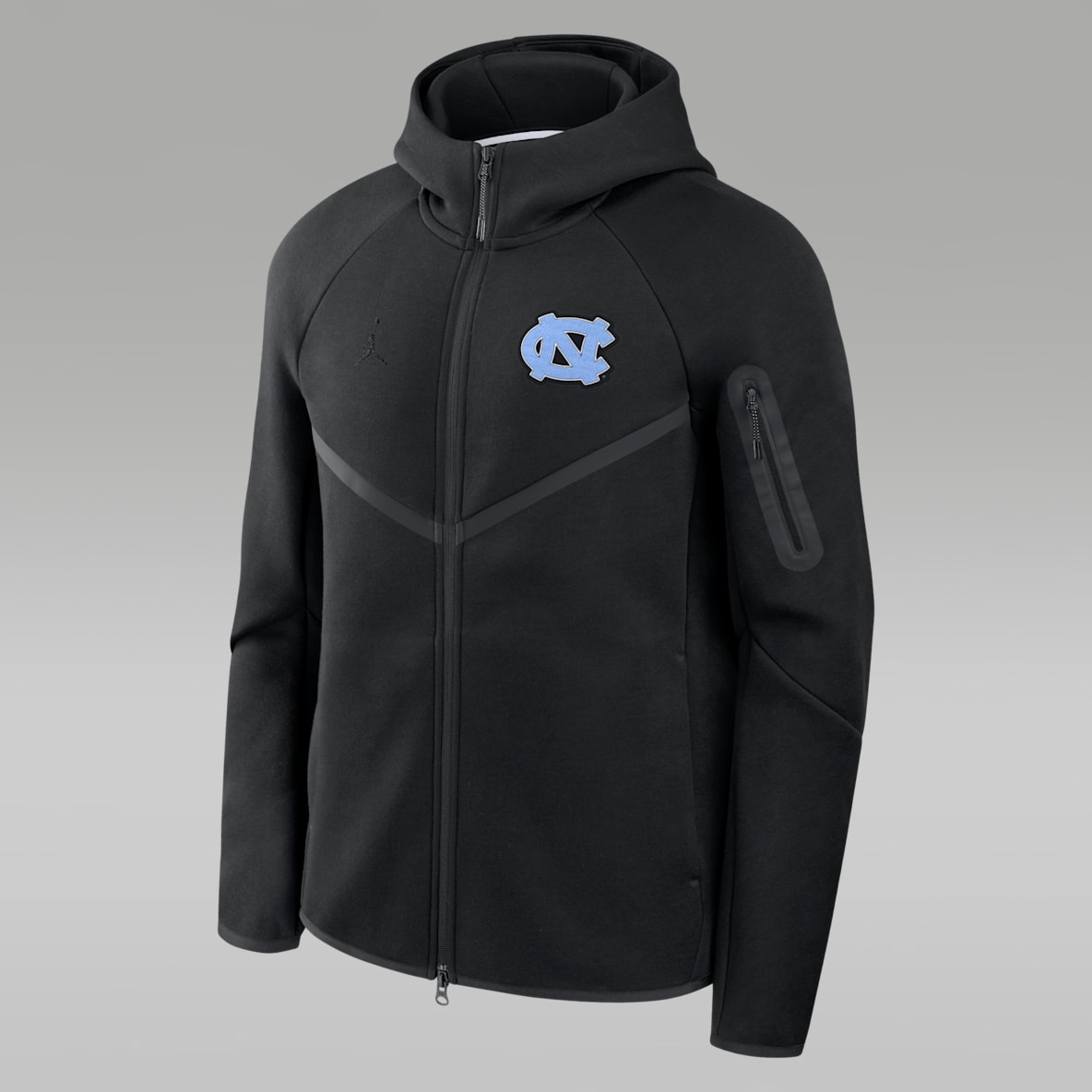 North Carolina Tech Fleece Windrunner Men's Jordan Brand College Full-Zip Hooded Jacket