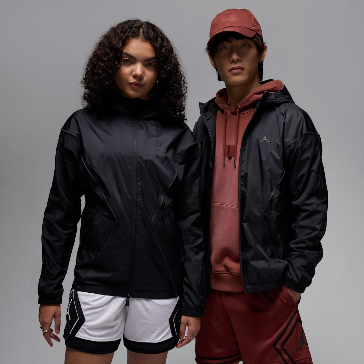 Jordan Brooklyn Jordan Brooklyn Men's Hooded Draft Jacket