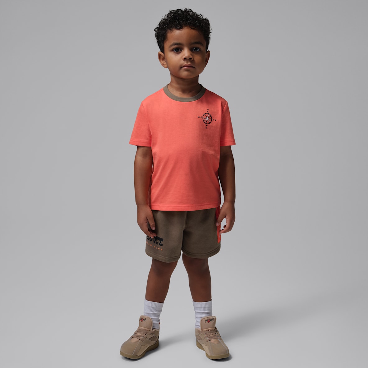 Jordan Toddler Hike Mike 2-Piece Graphic Fleece Shorts Set