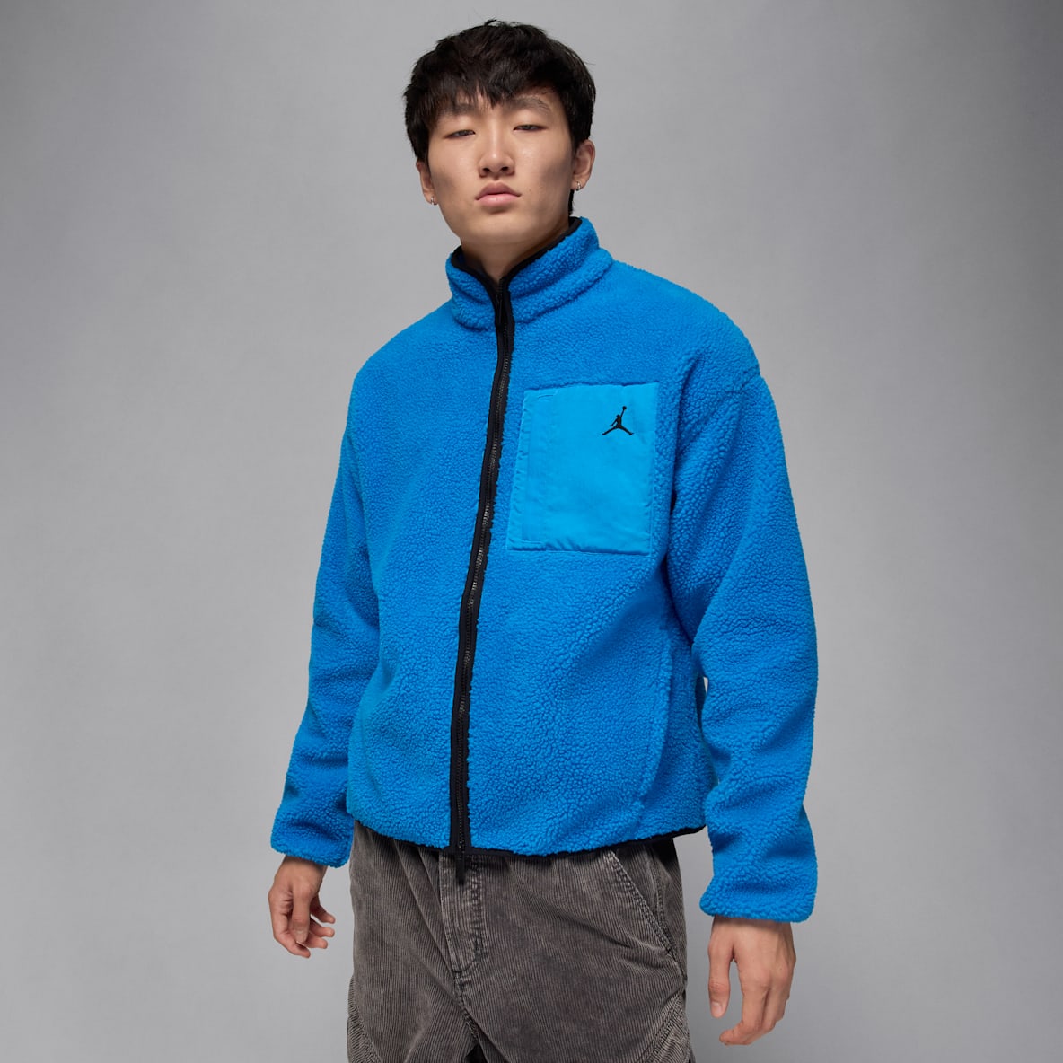 Jordan Flight Jordan Flight Men's Mountainside Faux Fur Jacket