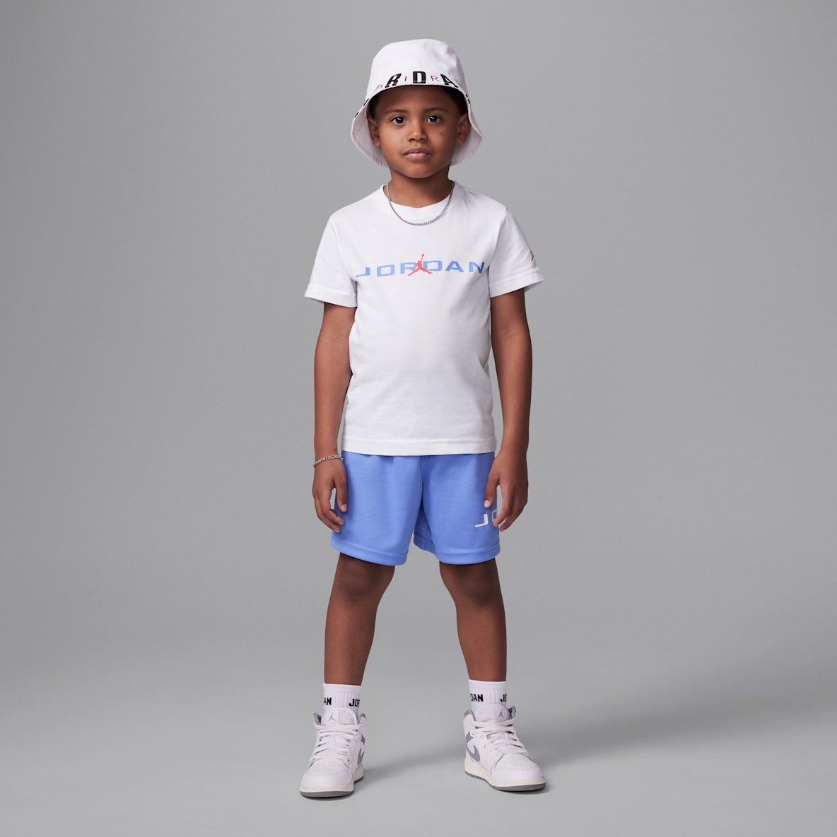 Jordan Jordan Little Kids' Baseline 2-Piece Mesh Shorts Set