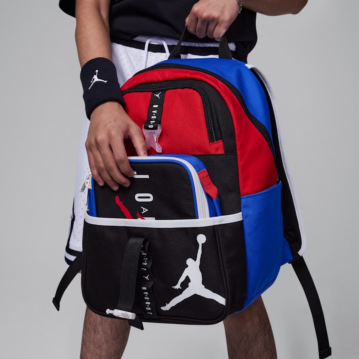 Air Jordan Lunch Backpack Air Jordan Lunch Backpack Mochila (18 L) y lonchera (3 L) para niños grandes
