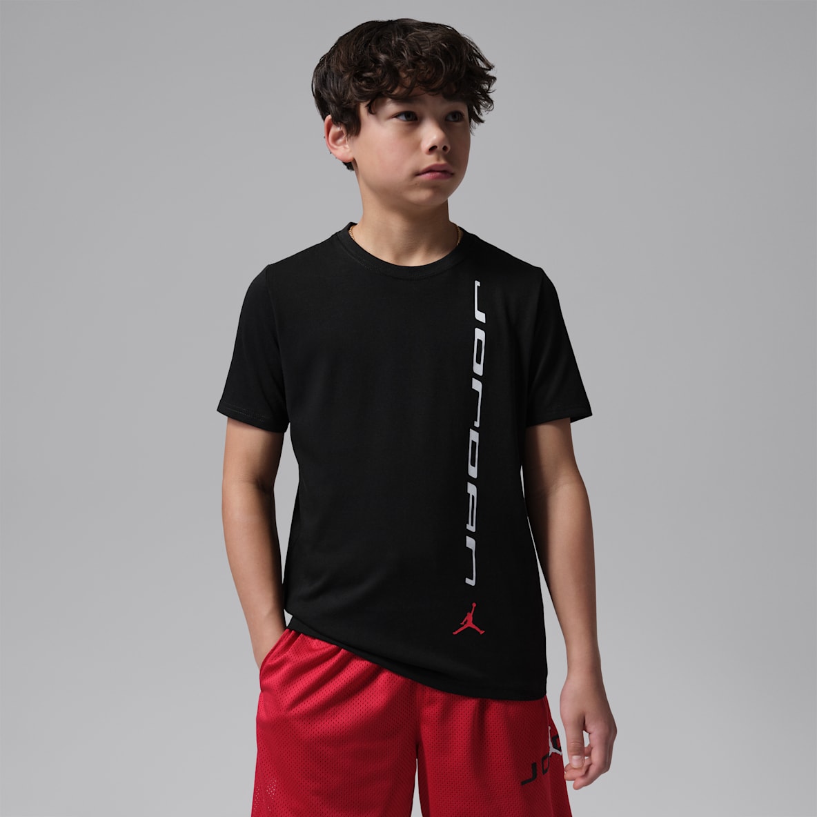 Jordan Sport Playera con gráfico para niños talla grande
