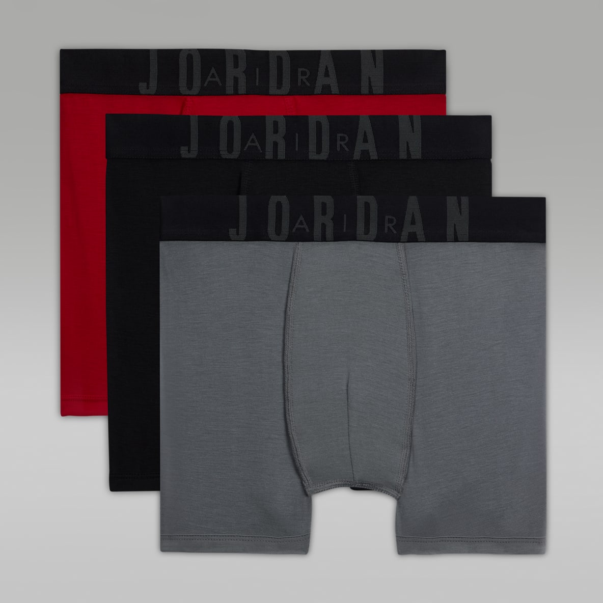 Jordan Jordan Ropa interior Flight de modal para niños talla grande (paquete de 3)