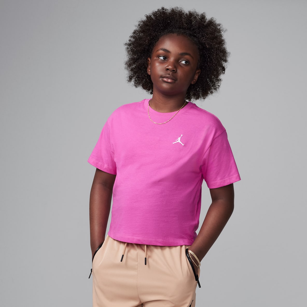 Jordan Brooklyn Essentials Jordan Brooklyn Essentials Big Kids' T-Shirt