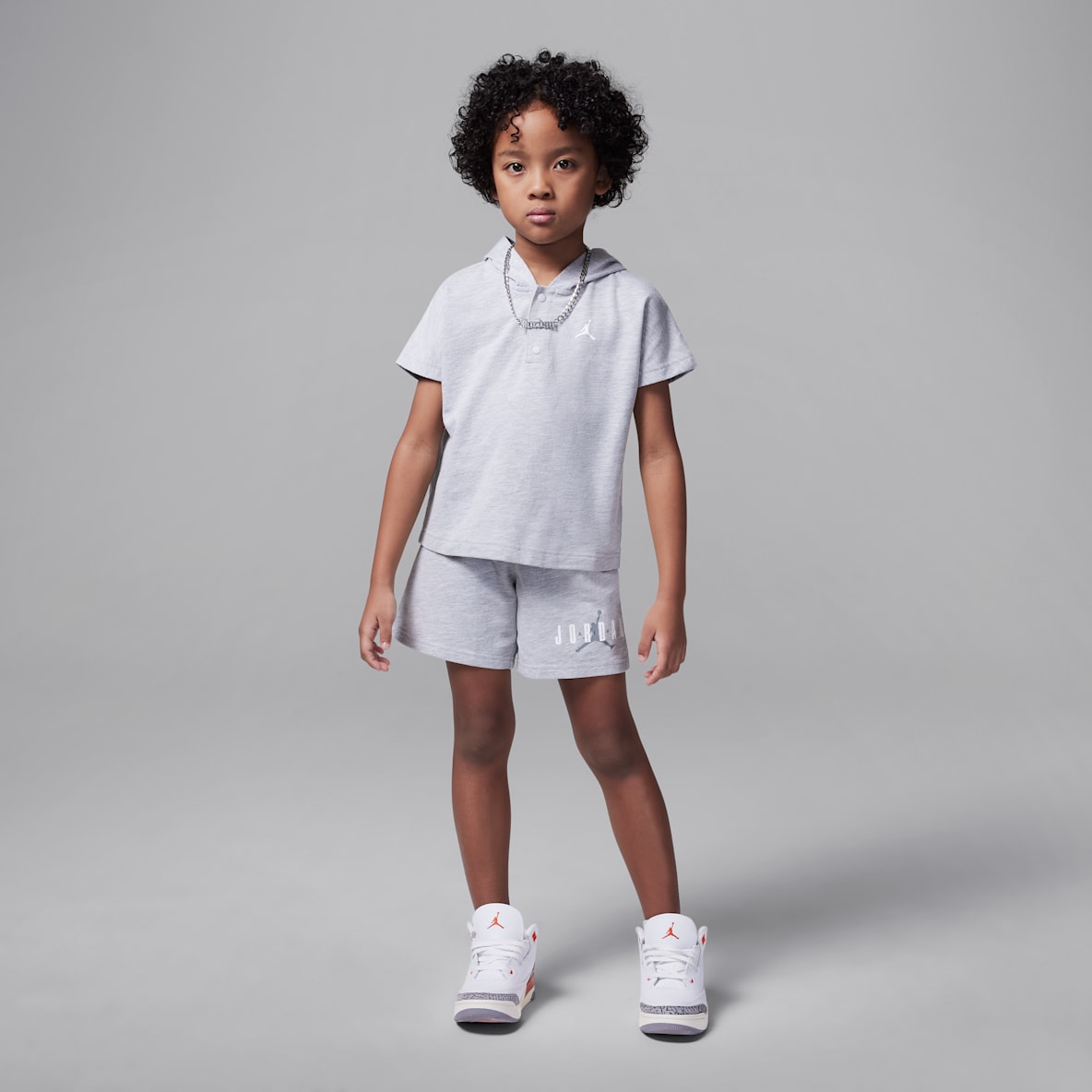 Jordan Jordan Little Kids' 2-Piece French Terry Henley Hoodie Set