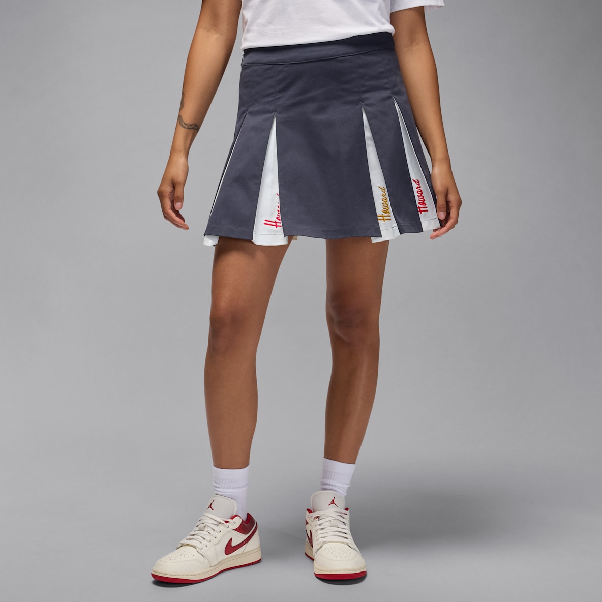 Jordan x Howard University Jordan x Howard University Falda plisada para mujer