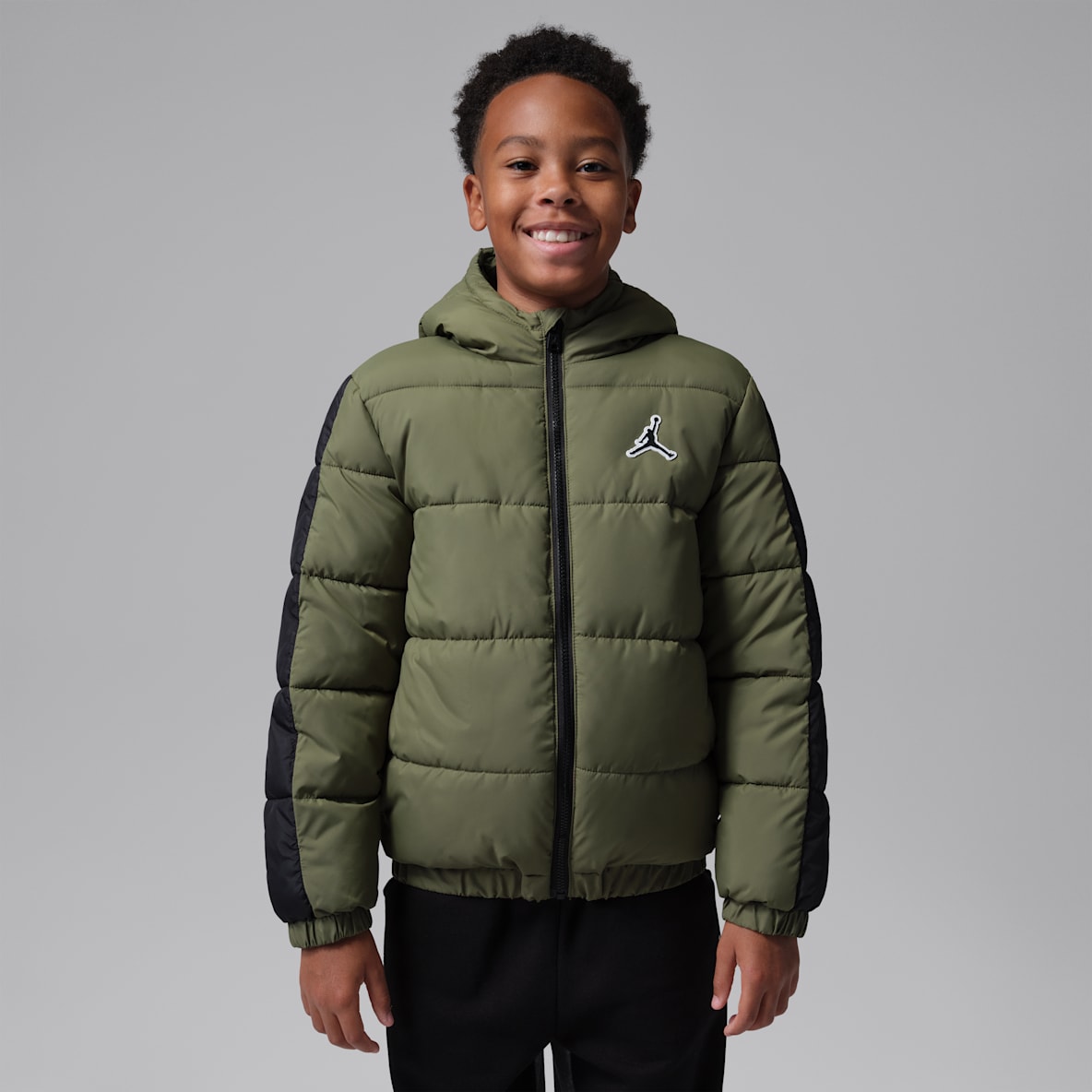 Jordan Big Kids' Colorblock Puffer Jacket