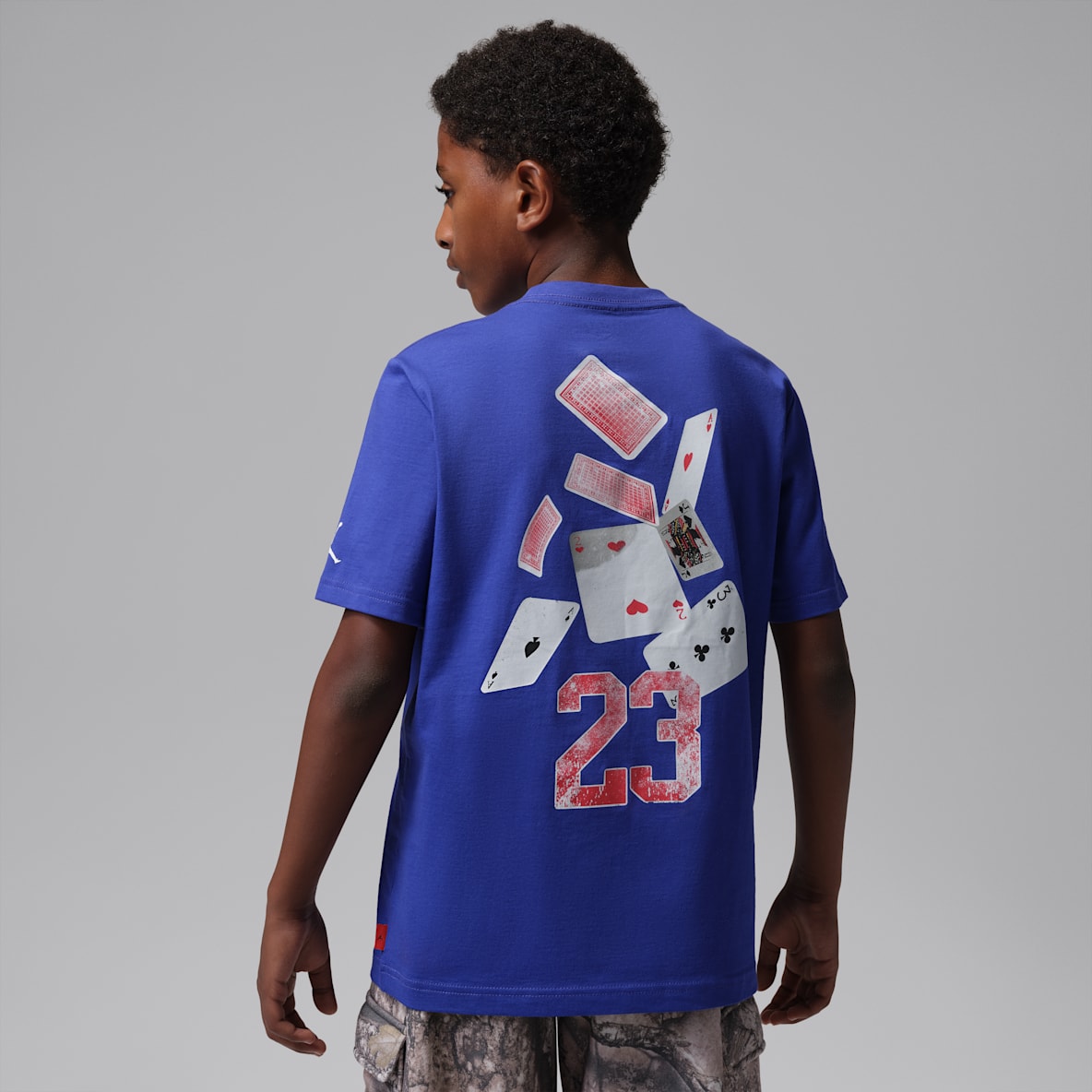 Jordan Big Kids' 23 Card Pickup T-Shirt