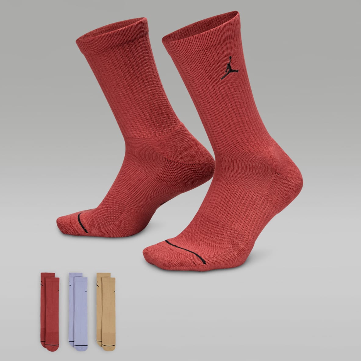 Jordan Jordan Calze di media lunghezza per tutti i giorni (3 paia)