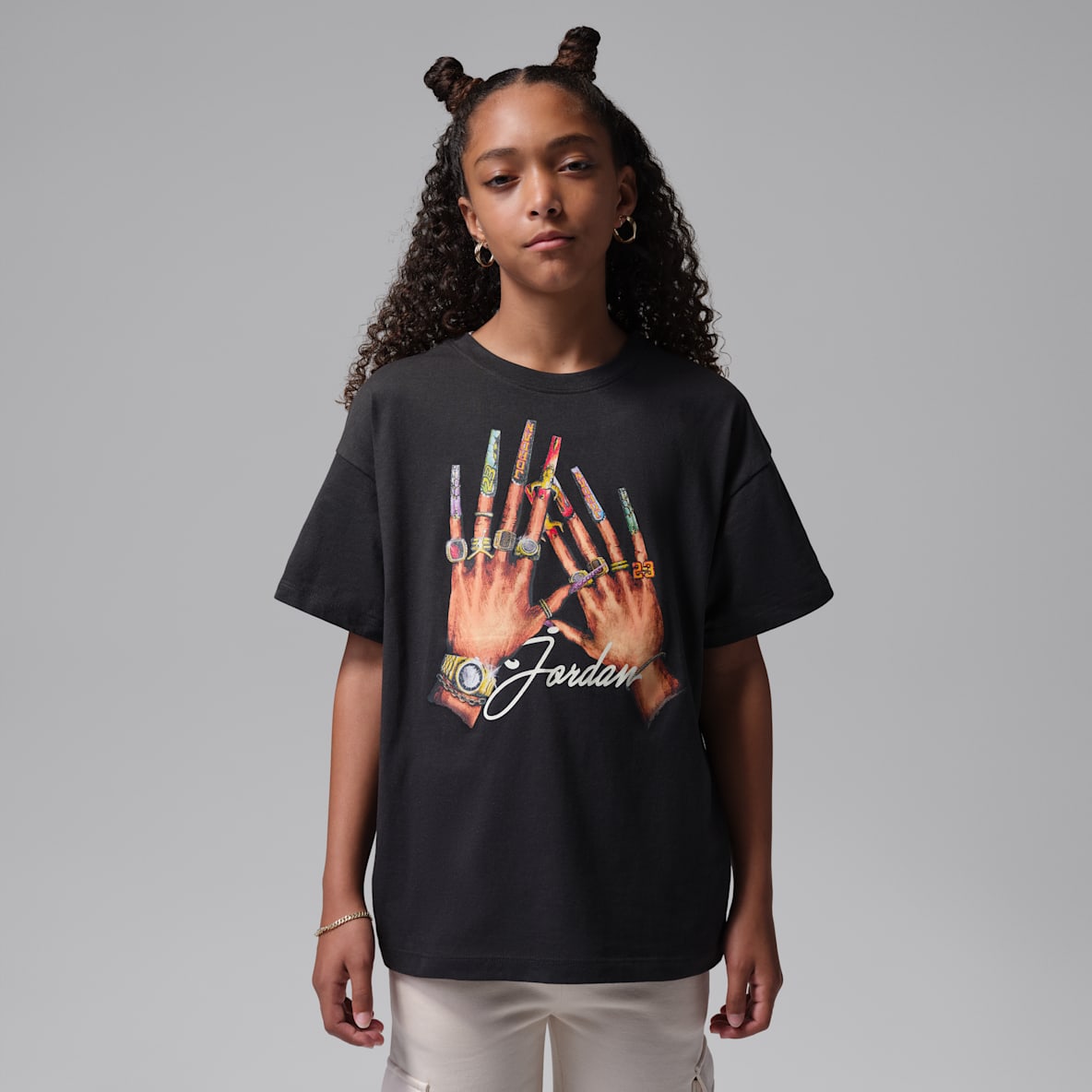Jordan Big Kids' Nails T-Shirt