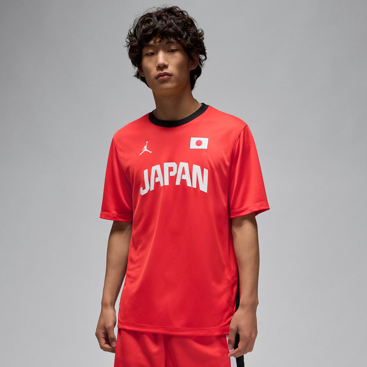 Japan Japan Men's Jordan Dri-FIT ADV Basketball Warm-Up Shirt