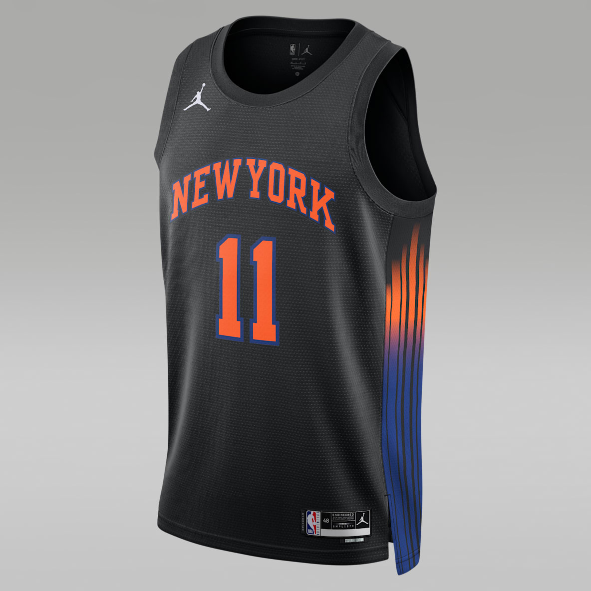 New York Knicks 2025/26 Statement Edition New York Knicks 2025/26 Statement Edition Men's Nike Dri-FIT NBA Swingman Jersey