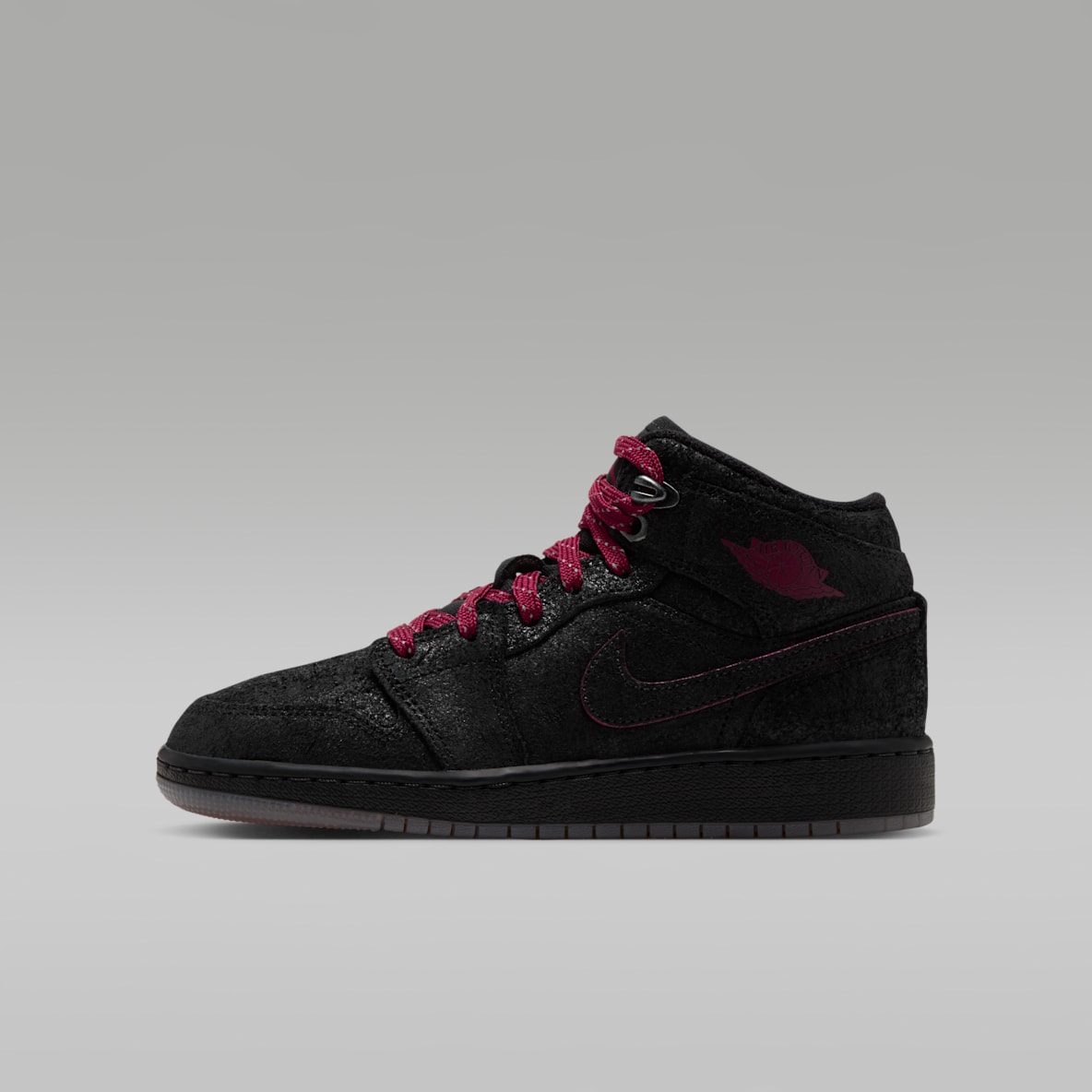 Air Jordan 1 Mid SE Tenis para niños grandes