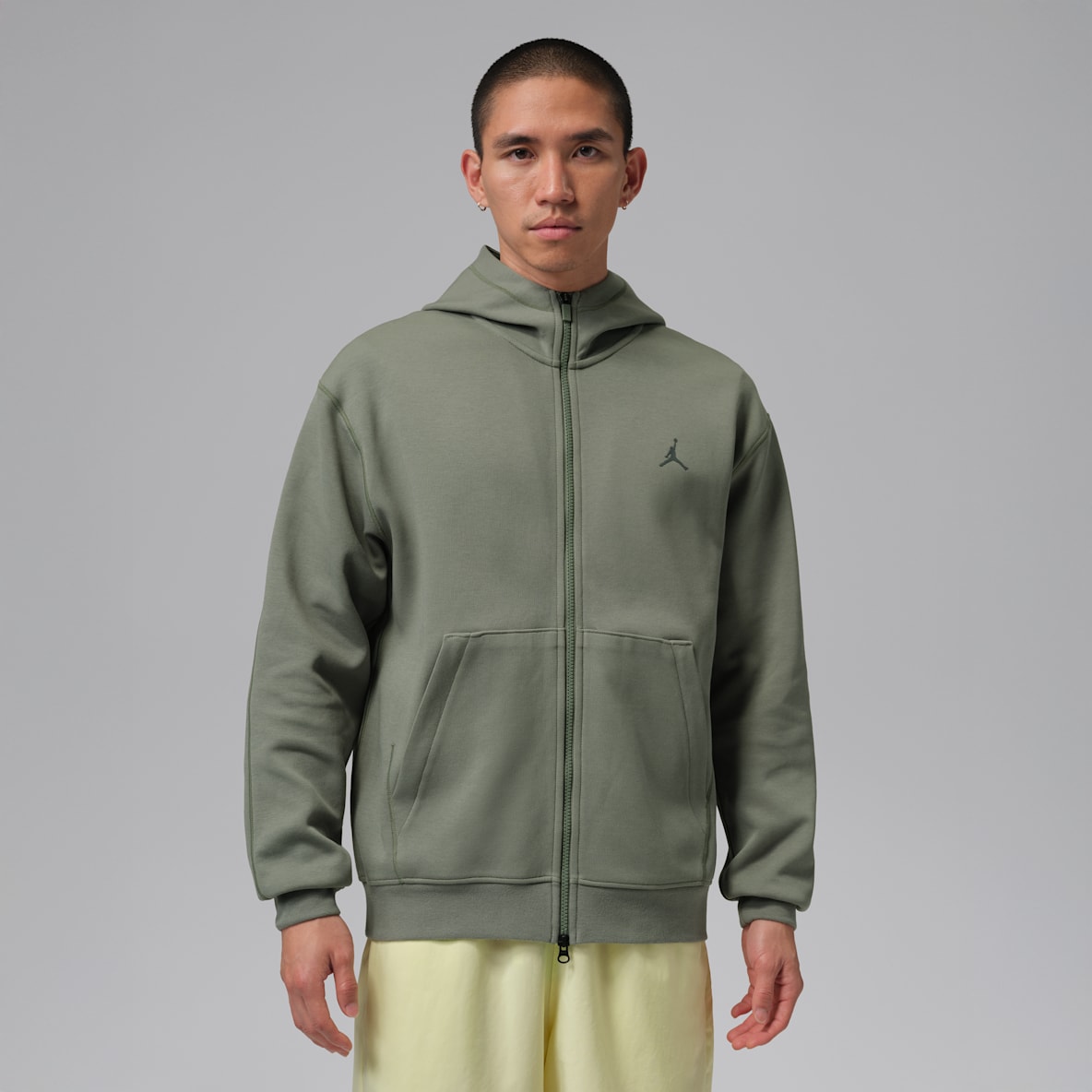 Jordan Sport Hoop Fleece Men's Dri-FIT Full-Zip Hoodie