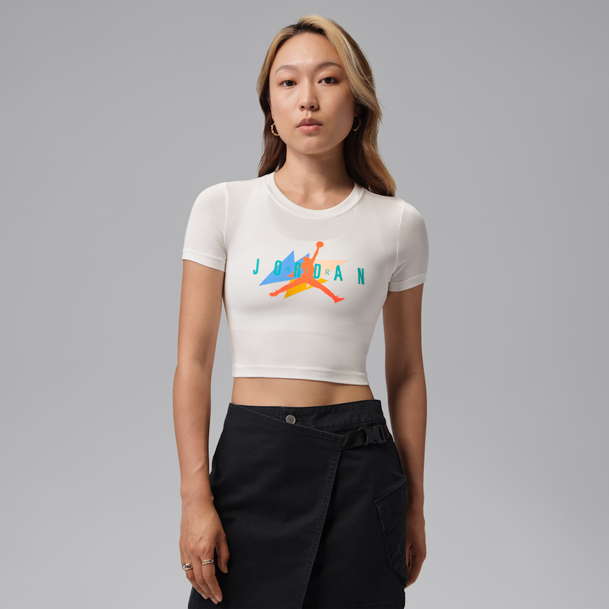 조던 플라이트 여성 그래픽 티셔츠