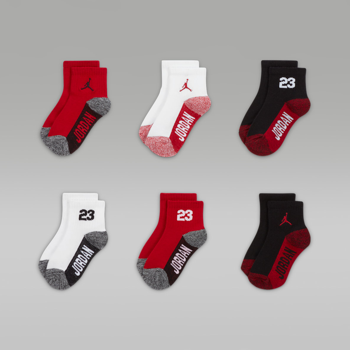 Jordan Baby Infant Socks (6 Pairs)