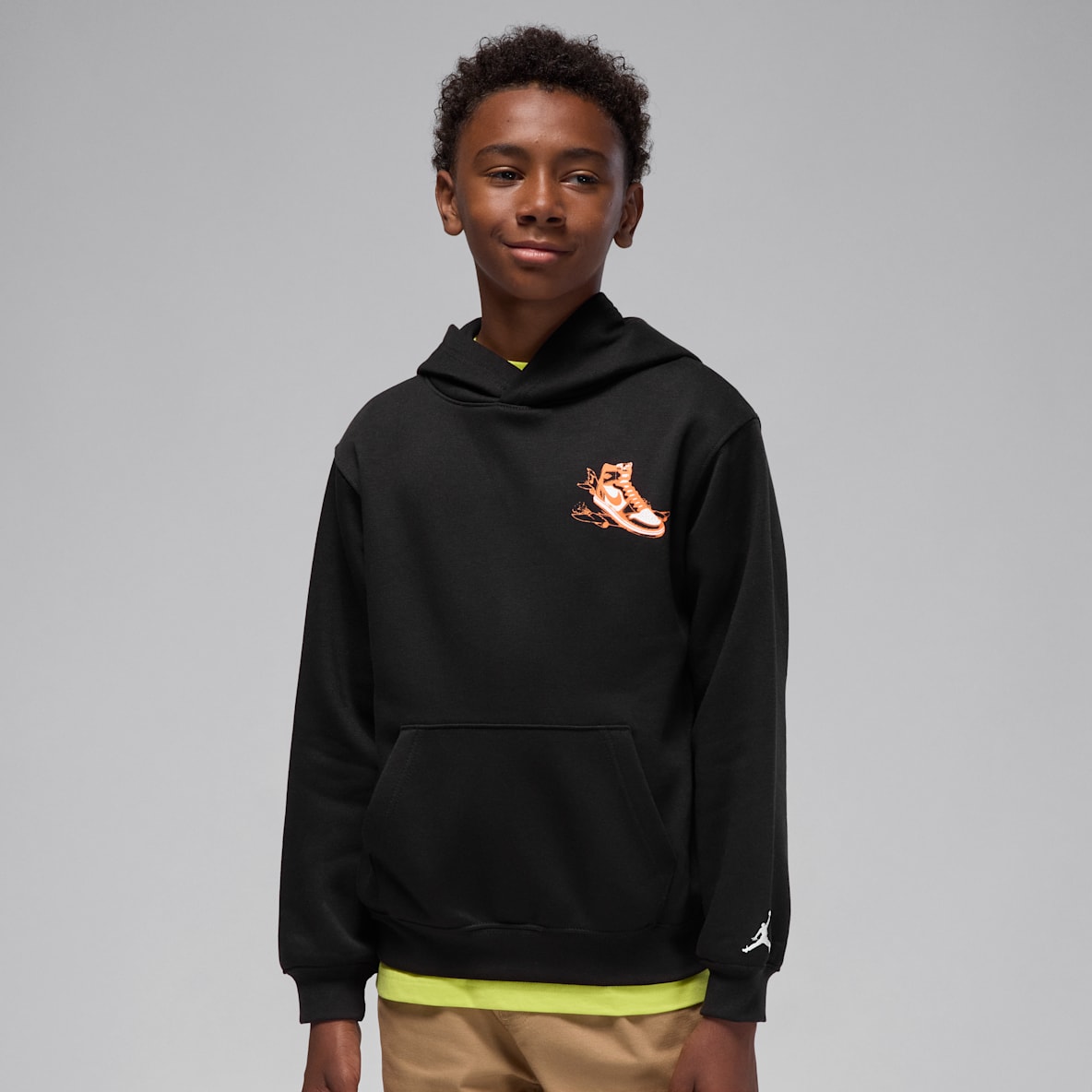 Jordan Big Kids' "Air Jordan Has Landed" Pullover Hoodie