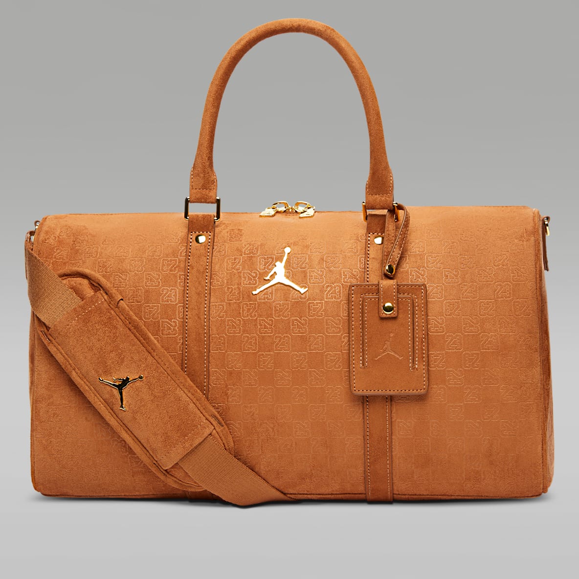 Jordan Suede Monogram Duffel (25L)