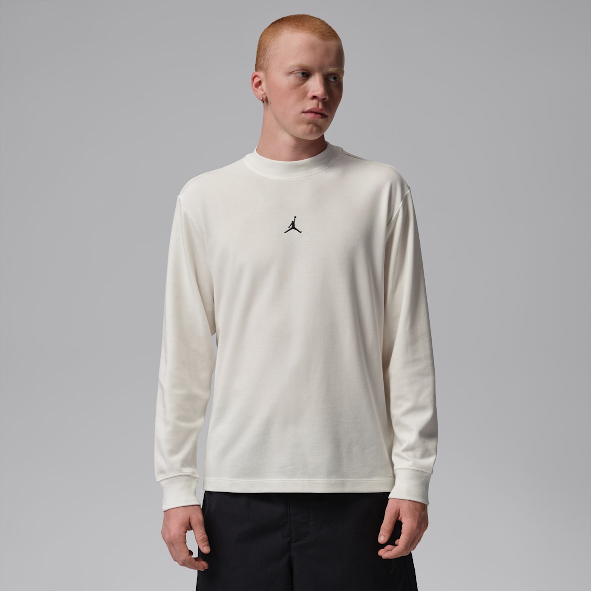 Jordan Sport Men's Dri-FIT Golf Long-Sleeve Mock Neck Sweatshirt